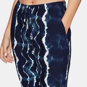 Tie dyed jogger pants